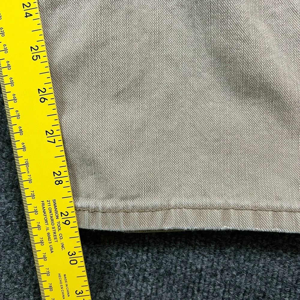 Signature‎ By Levi's Jeans Mens 33X29 Beige Cotton Comfort Mid Rise Straight Leg
